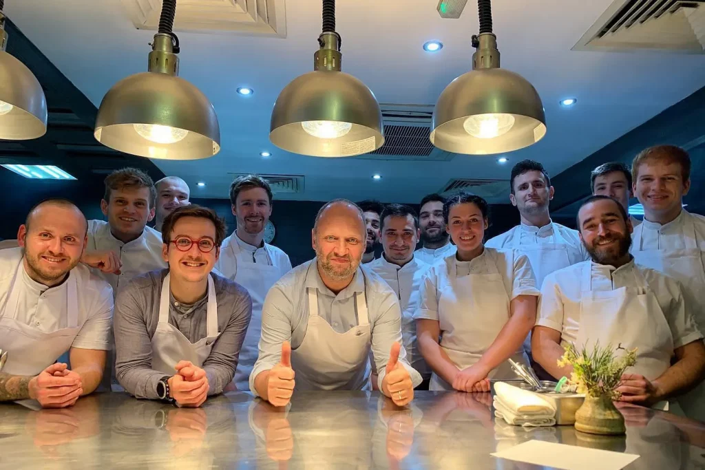 Private Chef Alex Aitken at L' Enclume Restaurant